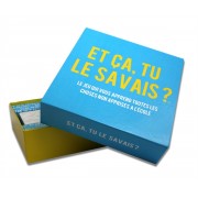 Et &ccedil;a tu le savais?